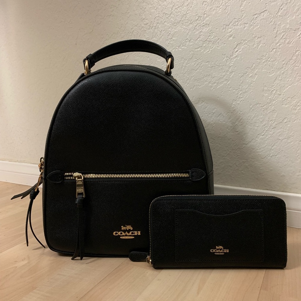 Coach Jordyn backpack with matching wall